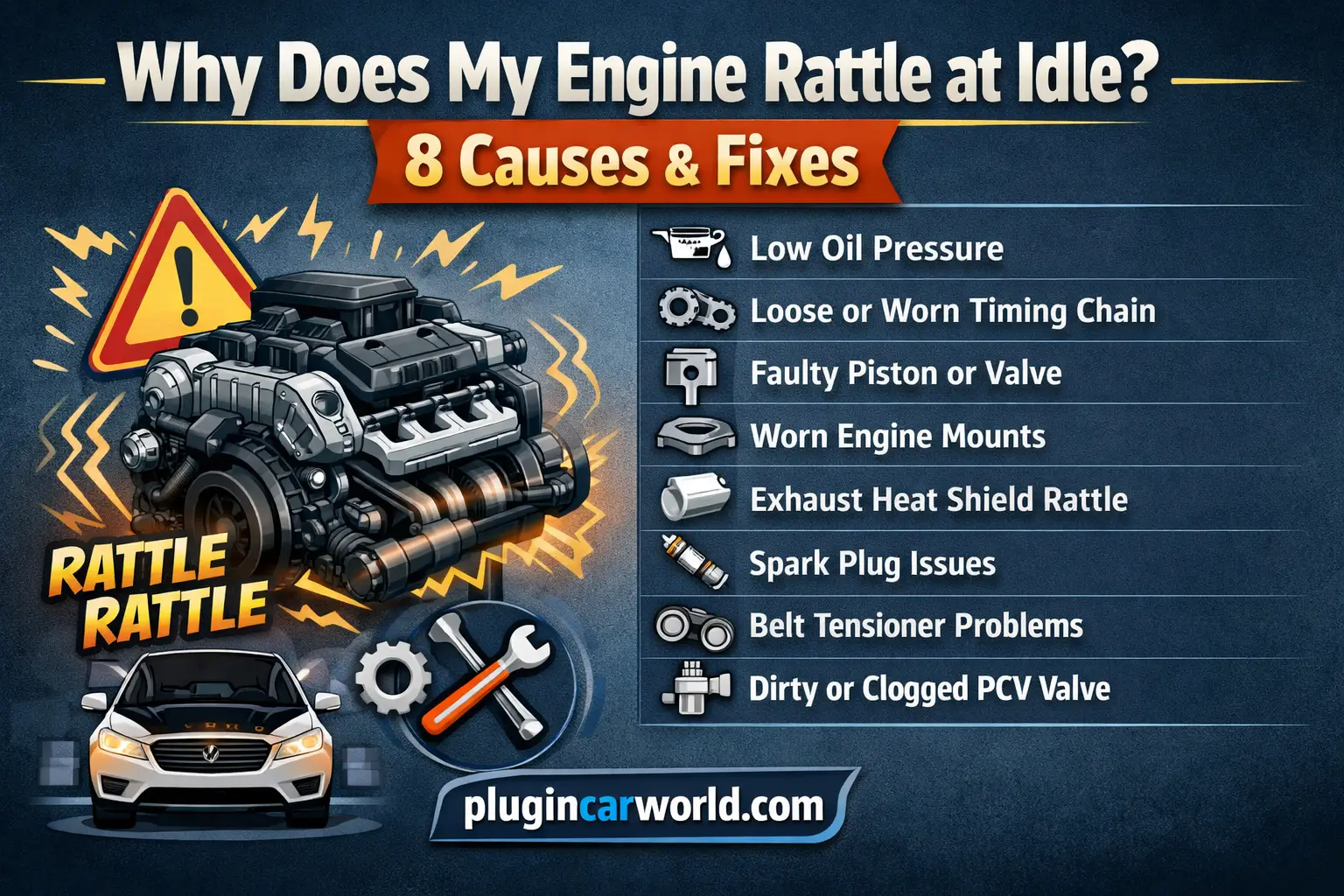 Engine Rattle Why Does My Engine Rattle at Idle? 8 Causes & Fixes