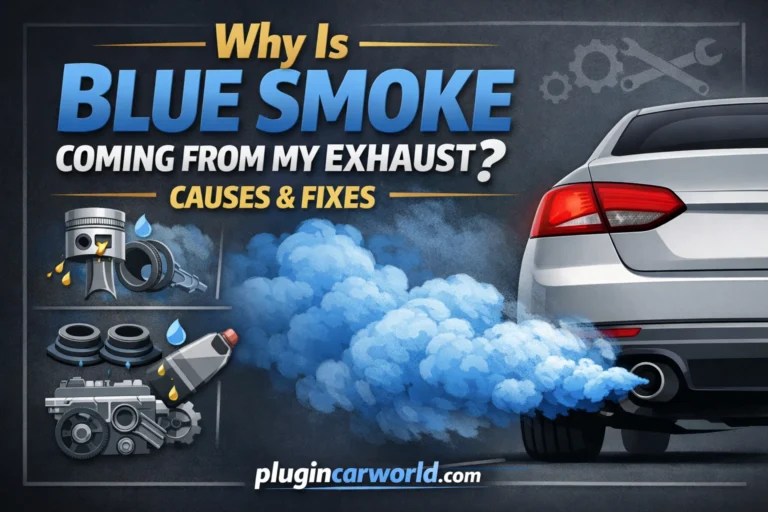 Why Is Blue Smoke Coming From My Exhaust