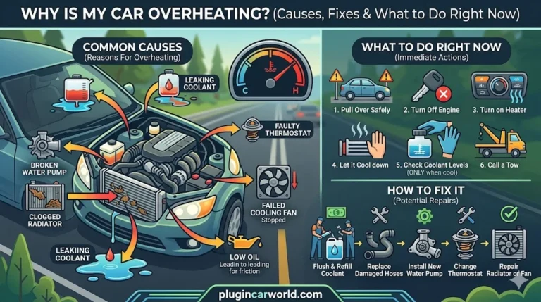 Why Is My Car Overheating (Causes, Fixes & What to Do Right Now)