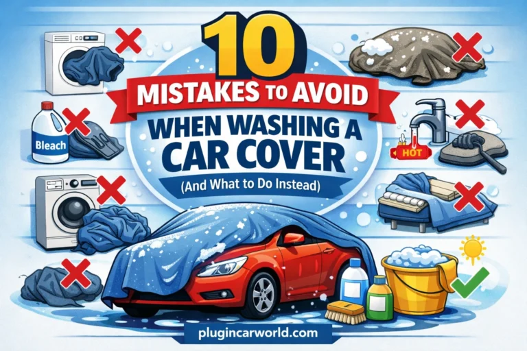 10 Mistakes to Avoid When Washing a Car Cover