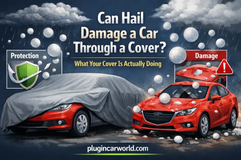 Can Hail Damage a Car Through a Cover
