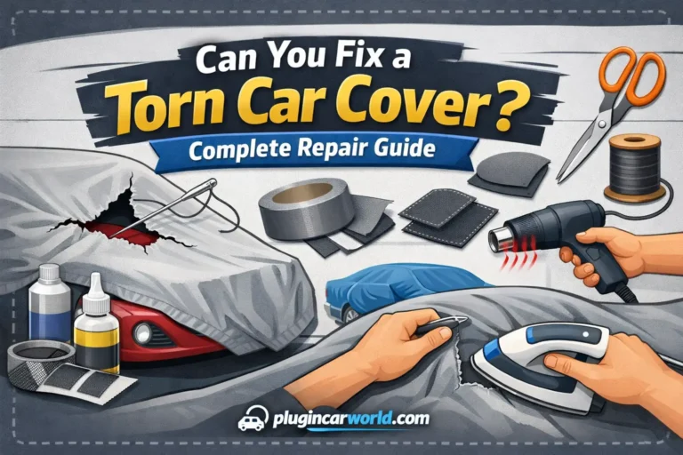 Can You Fix a Torn Car Cover