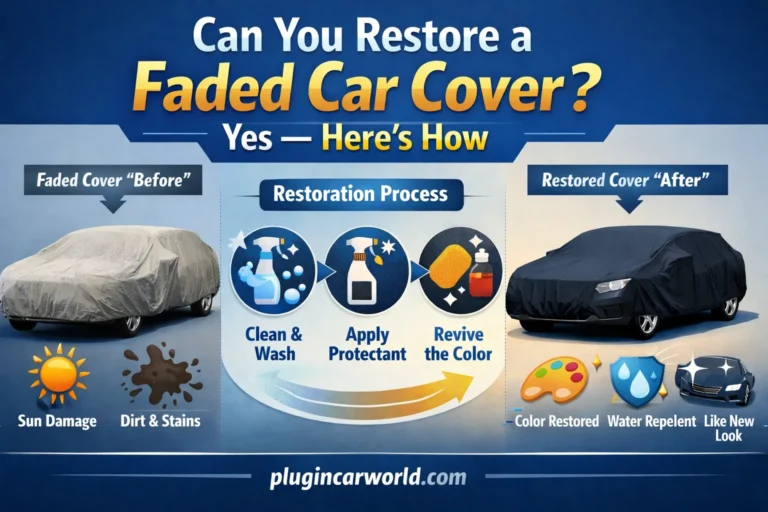 Can You Restore a Faded Car Cover