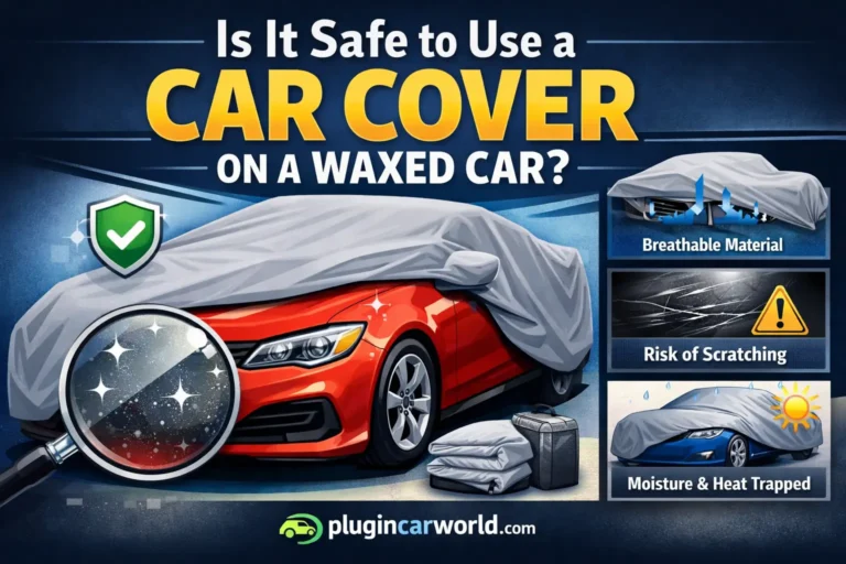 Car Cover on a Waxed Car