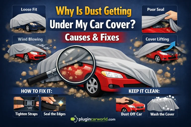 Dust Getting Under My Car Cover
