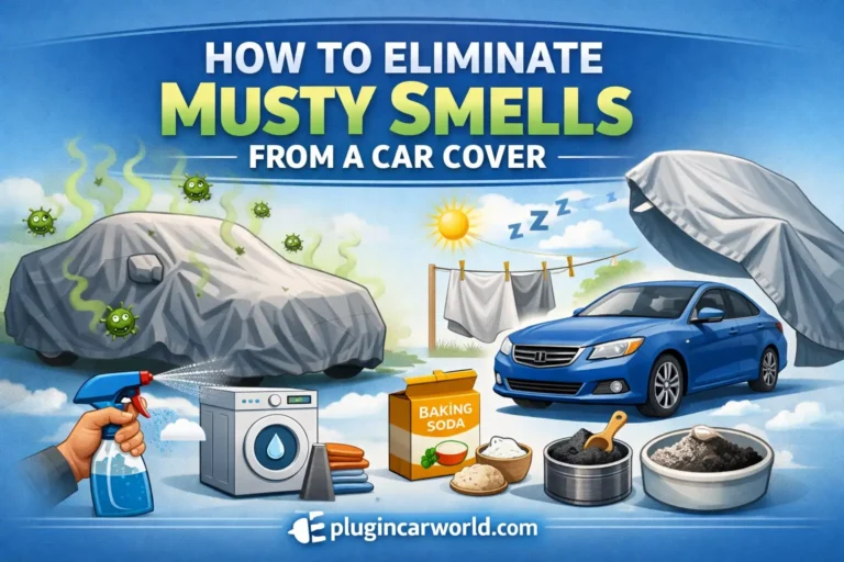 How to Eliminate Musty Smells From a Car Cover