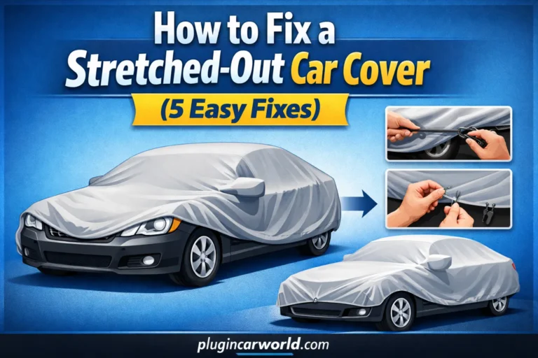 How to Fix a Stretched Out-Car Cover