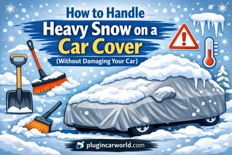 How to Handle Heavy Snow on a Car Cover