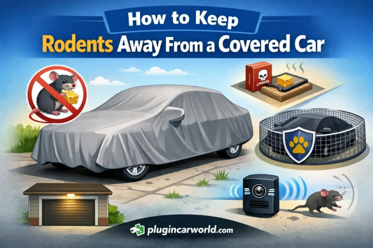How to Keep Rodents Away From a Covered Car