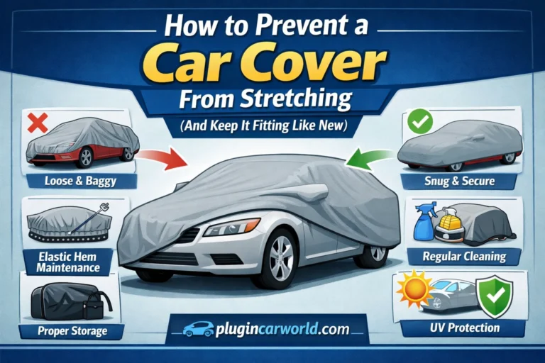 How to Prevent a Car Cover From Stretching