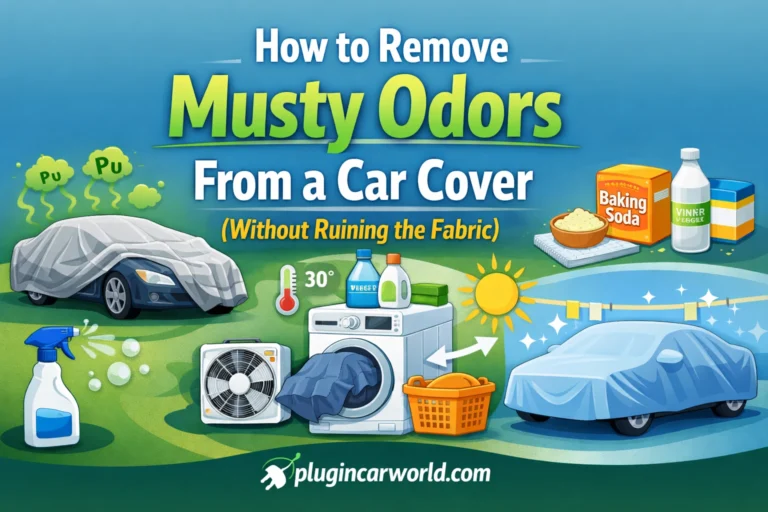 How to Remove Musty Odors From a Car Cover