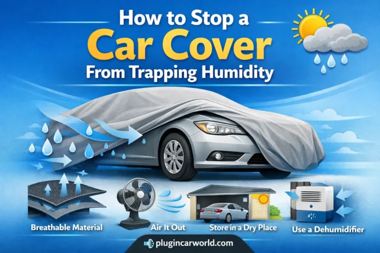 How to Stop a Car Cover From Trapping Humidity