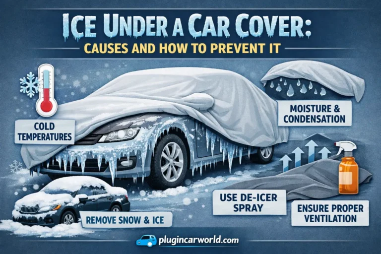 Ice Under a Car Cover Causes and How to Prevent It