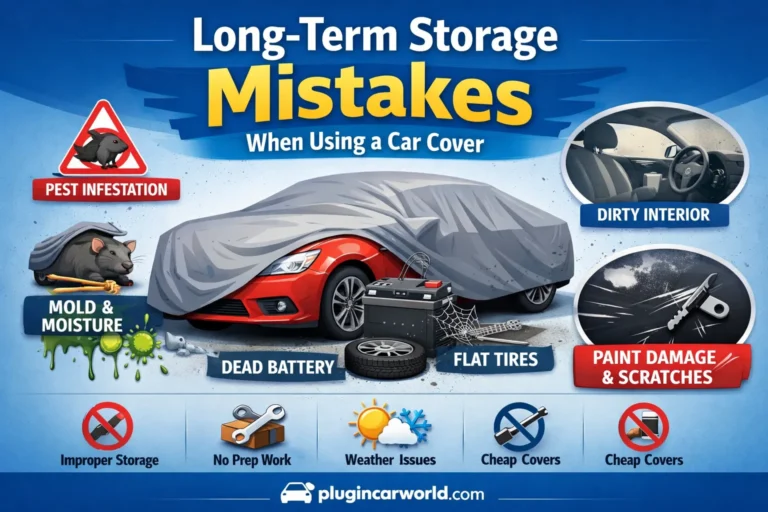 Long-Term Storage Mistakes When Using a Car Cover