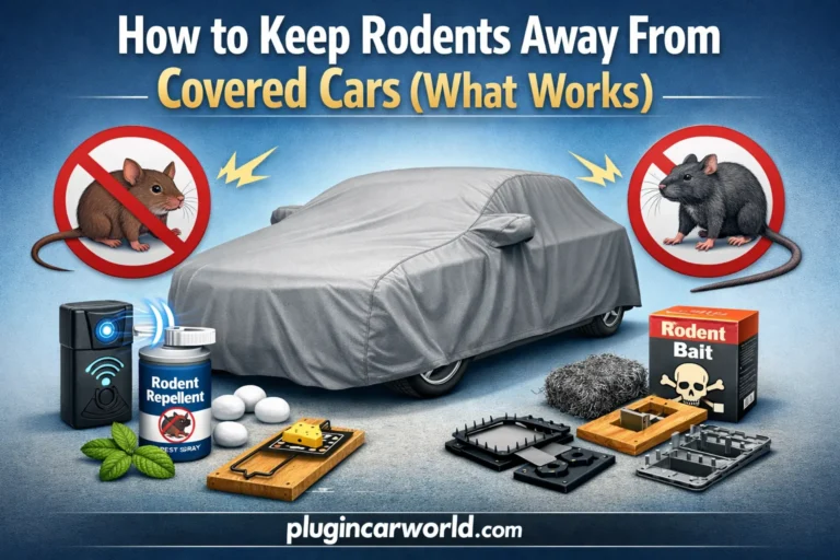Rodents Away From Covered Cars