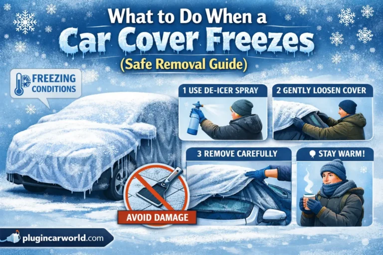 What to Do When a Car Cover Freezes