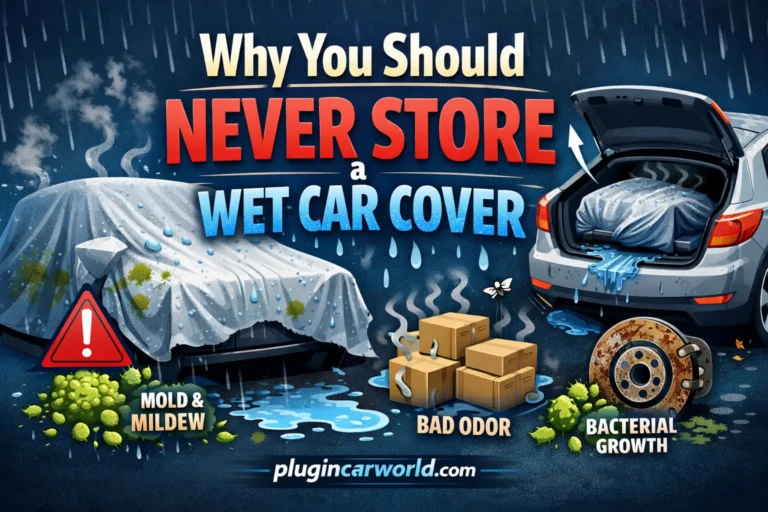 Why You Should Never Store a Wet Car Cover