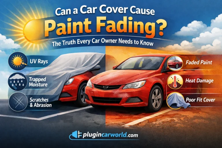 car cover causes paint fade