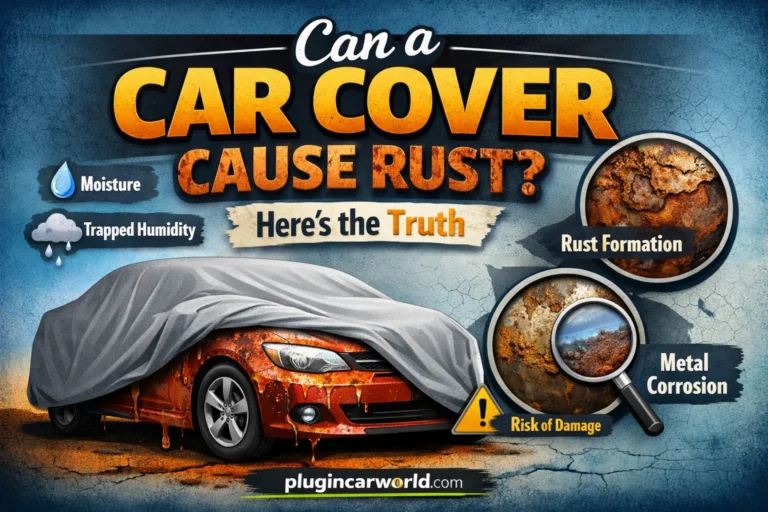 car cover causing rust