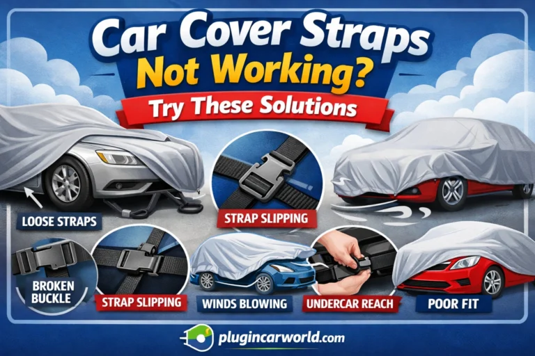 car cover straps not working