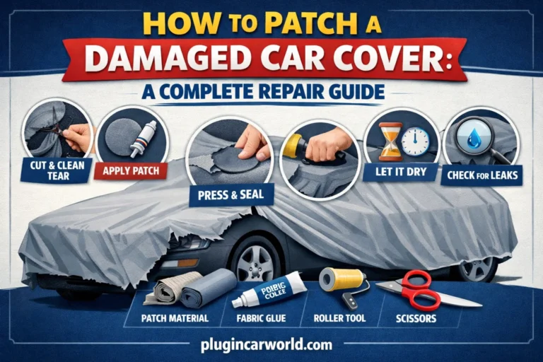 how to patch a car cover