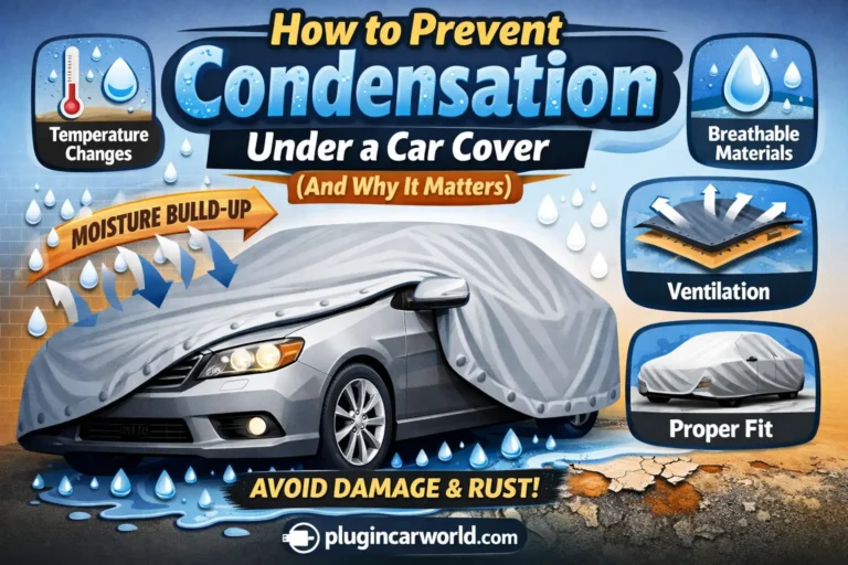 how to prevent condensation under car cover