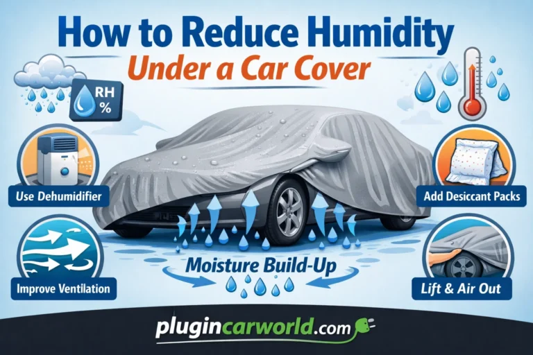 how to prevent humidity under a car cover