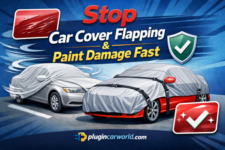 how to stop car cover flapping