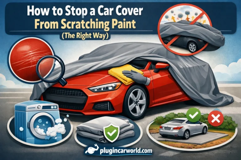 how to stop car cover scratching paint