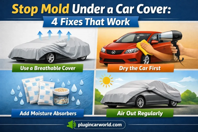how to stop mold under car cover
