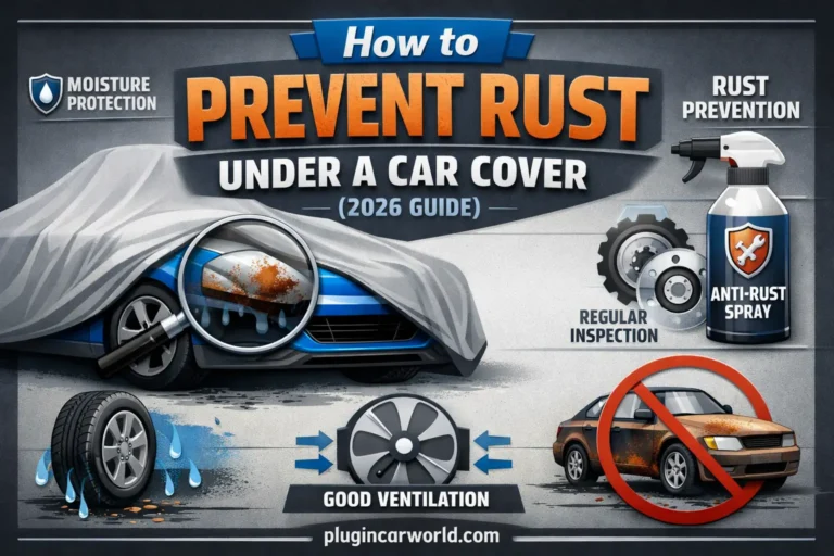 how to stop rust under a car cover
