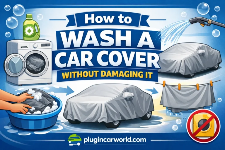 how to wash a car cover properly