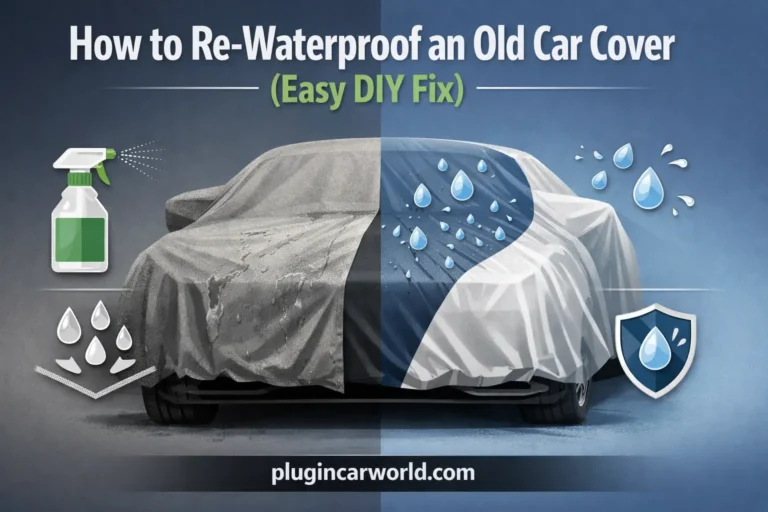 how to waterproof a car cover again