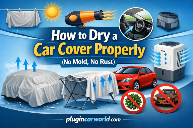 How to Dry a Car Cover Properly