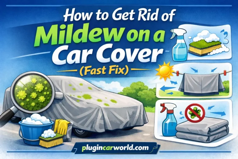 How to Get Rid of Mildew on a Car Cover