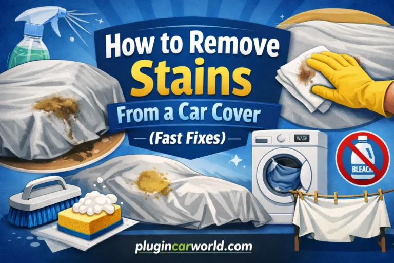 How to Remove Stains From a Car Cover