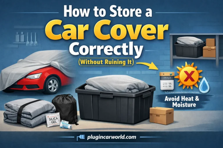 How to Store a Car Cover Correctly