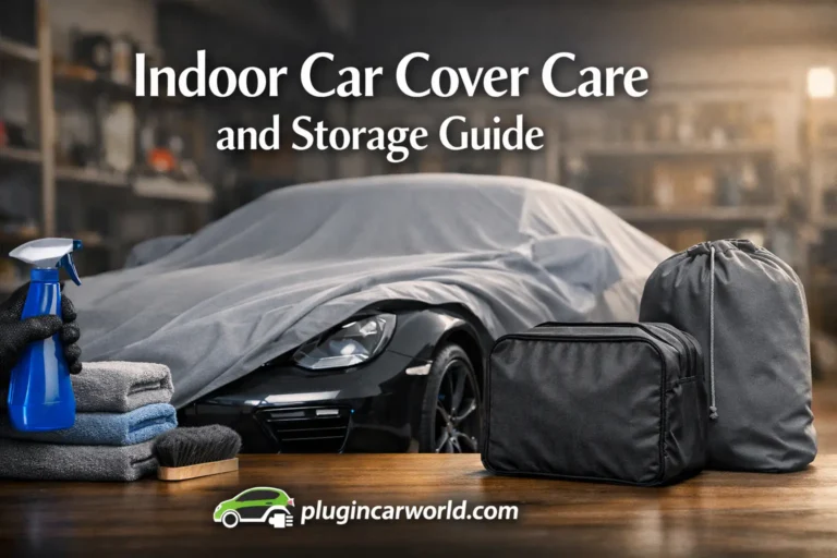 Indoor Car Cover Care
