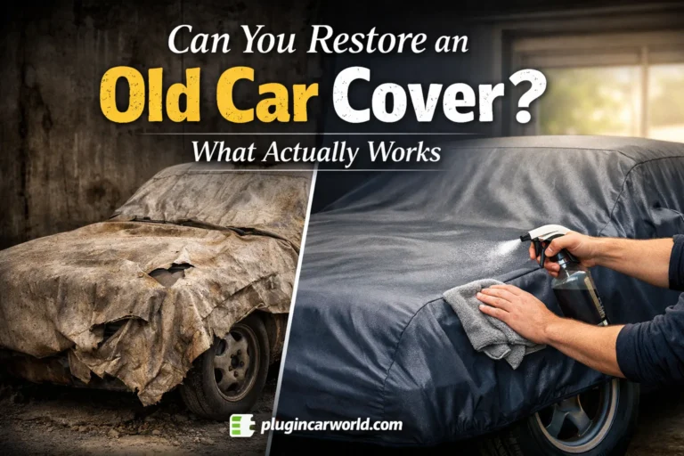 Restore an Old Car Cover