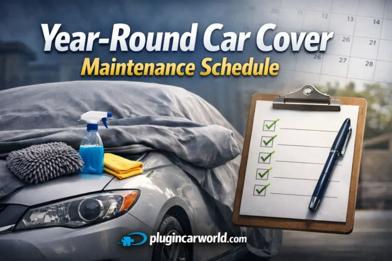 Year-Round Car Cover Maintenance Schedule