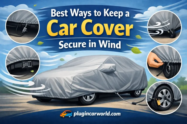 how to keep a car cover secure