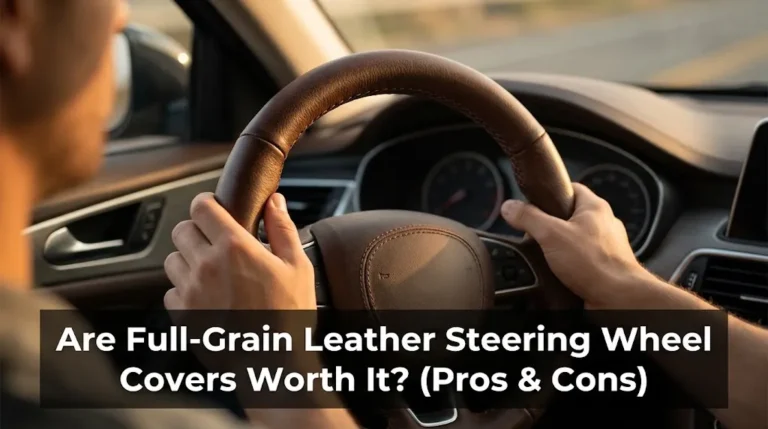 Are Full-Grain Leather Steering Wheel Covers Worth It