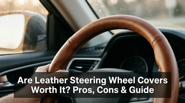 Are Leather Steering Wheel Covers Worth It