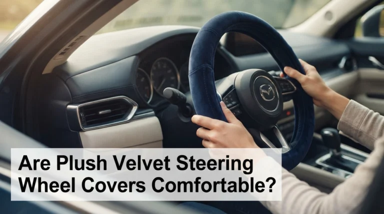 Are Plush Velvet Steering Wheel Covers Comfortable