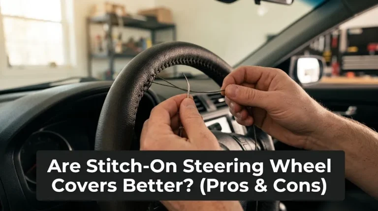 Are Stitch-On Steering Wheel Covers Better