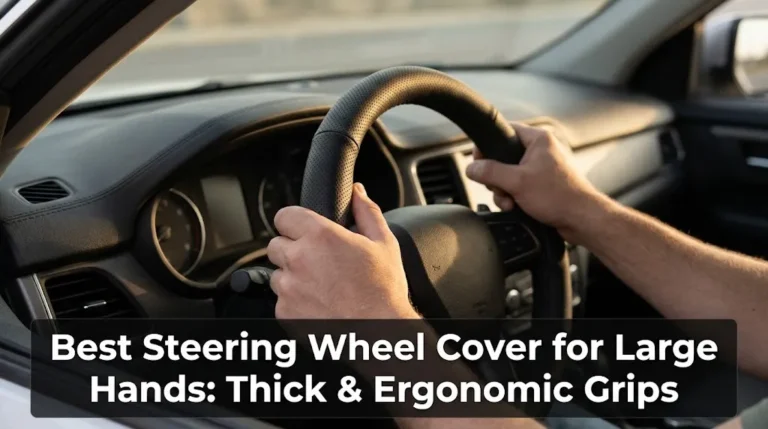 Best Steering Wheel Cover for Large Hands