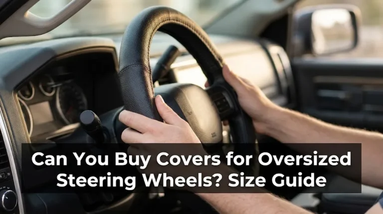 Can You Buy Covers for Oversized Steering Wheels
