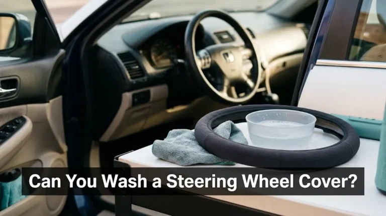 Can You Wash a Steering Wheel Cover