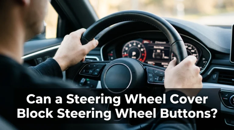 Can a Steering Wheel Cover Block Steering Wheel Buttons