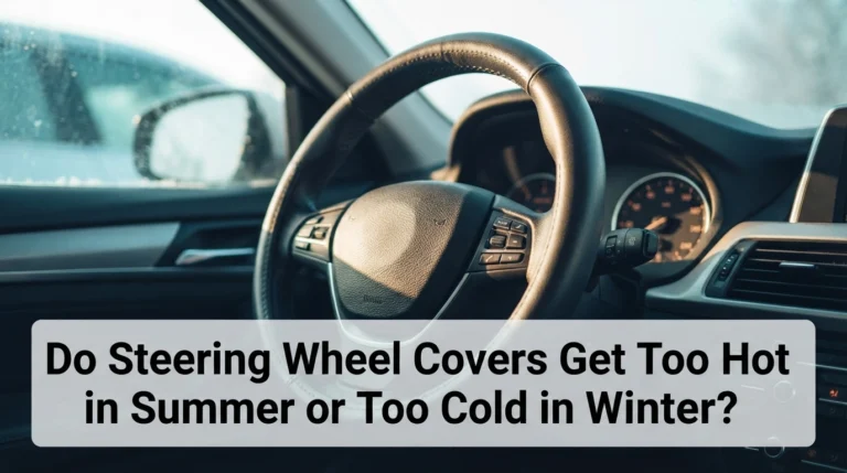 Do Steering Wheel Covers Get Too Hot in Summer or Too Cold in Winter